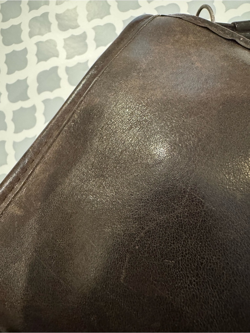 Coach 1970’s Basic Bag made in NYC with Gold Talon Zipper and ⚓️ hardware ⚓️ - Picture 4 of 15